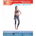 Sujetador deportivo de sublimación y mallas mallas conjunto de yoga uniforme deportivo sexy